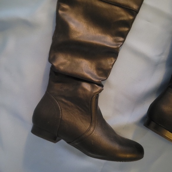 Black leather boots by dream pairs - Picture 4 of 5